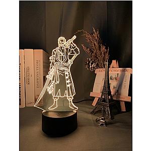 One Piece Merch - Roronoa Zoro LED Lamp Figure ANM0608