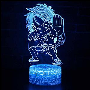 One Piece Merch - Young Monkey D. Luffy Child LED Lamp Figure ANM0608