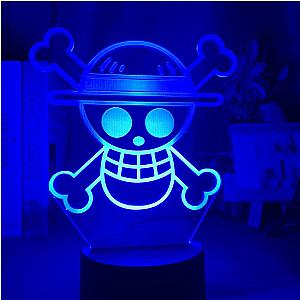 One Piece Merch - Jolly Roger LED Lamp ANM0608