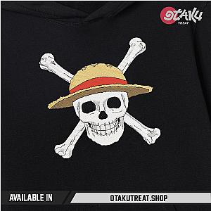 Luffy Logo OT Embroidered Hoodie