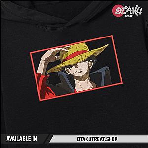 Luffy Eyes Covered OT Embroidered Hoodie