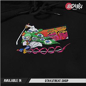 The Three Swordsman Zoro Embroidered Hoodie / Sweatshirt