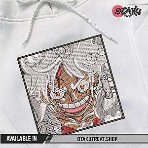 Luffy Gear Fifth Embroidered Hoodie / T-shirt