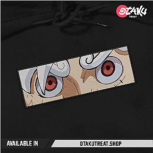 Eyes Luffy Gear 5 Embroidered Hoodie / T-shirt