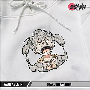 Smile of Luffy Gear Fifth Embroidered Hoodie / T-shirt