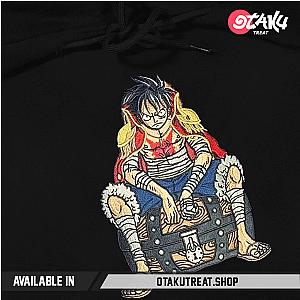 Captain Luffy Embroidered Hoodie / T-shirt