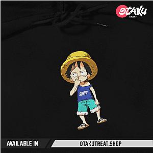 Luffy Chibi Kute Embroidered Hoodie / T-shirt