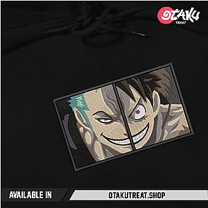 Zoro vs Luffy Embroidered Hoodie / T-shirt