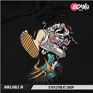 Luffy vs Kaido Embroidered Hoodie / T-shirt