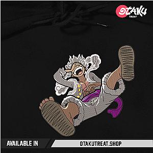 Luffy Gear 5 Purple Embroidered Hoodie / T-shirt