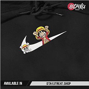 Luffy Logo Embroidered Hoodie / Sweatshirt