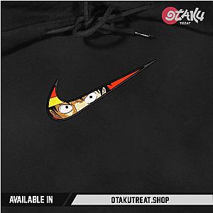 Luffy Eyes Sport Logo Embroidered Hoodie / Sweatshirt