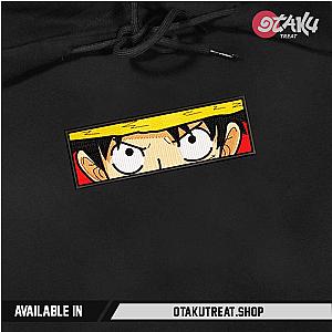 Luffy Eyes Embroidered Hoodie / Sweatshirt