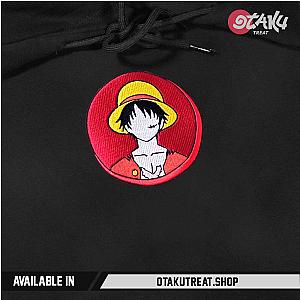 Luffy Captain Embroidered Hoodie / Sweatshirt