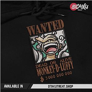 Wanted Monkey D. Luffy 5Th Gear Embroidered Hoodie / Sweatshirt