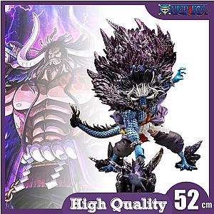 One Piece Action Figures - 52cm Beast Kaido Thunder GK Statue PVC Model Figure