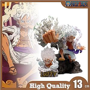 One Piece Action Figures - 13cm Nika Luffy  The God Of Sun PVC Model Figure