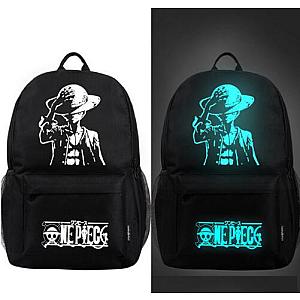 One Piece Backpack - Nightlight One Piece Luffy Luminous Teenagers Backpack