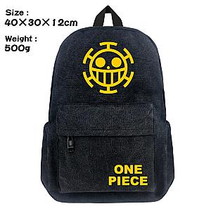 One Piece Backpack - Unisex Backpack One Piece BROOK Trafalgar Law