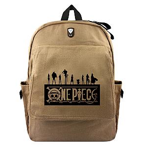 One Piece Backpack - Anime Backpack One Piece Canvas Outdoor Schoolbag