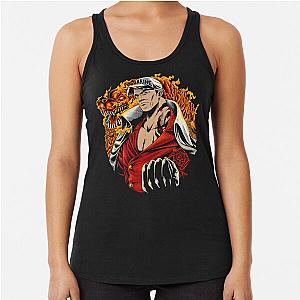 FAN ART ONE PIECE ANIME AKAINU Racerback Tank Top