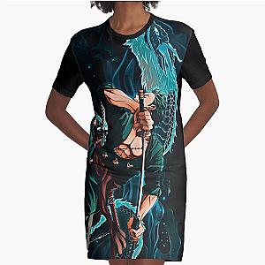 Zoro One Piece Graphic T-Shirt Dress