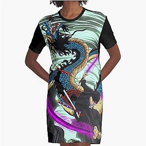 Zoro One Piece Graphic T-Shirt Dress