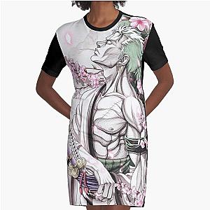 Zoro One Piece Graphic T-Shirt Dress