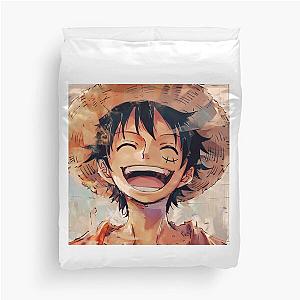 One piece Luffy big smile Duvet Cover