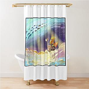 One Piece Going Merry Shower Curtain