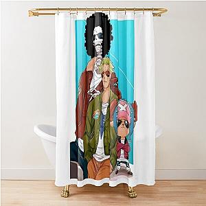 One Piece trio Shower Curtain