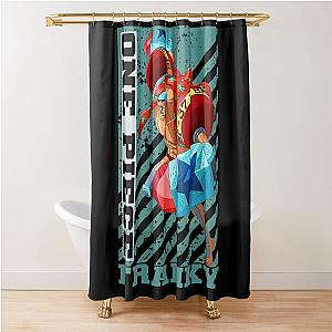 One Piece Franky Shower Curtain