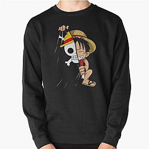 One Piece Luffy Manga Pullover Sweatshirt