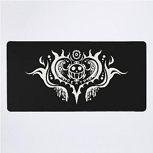 Copy of One Piece Trafalgar Law pirate flag print Desk Mat