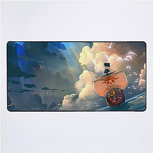 One Piece Sunny in the Ocean Desk Mat