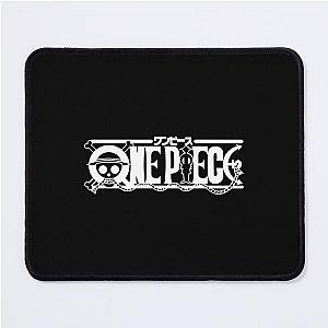 One Piece T-ShirtOne Piece Logos Mouse Pad