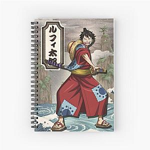 Luffy wano One piece Spiral Notebook