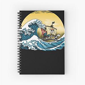 Going Merry Wave -one piece E Spiral Notebook