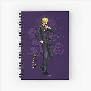 Sanji Black Leg - One Piece Spiral Notebook