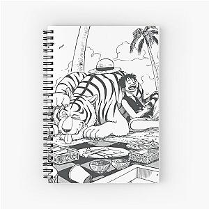 One Piece - Monkey D. Luffy & Tiger Spiral Notebook