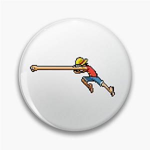 One Piece Pixel Luffy Pin