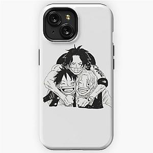 One Piece Luffy Ace Sabo iPhone Tough Case