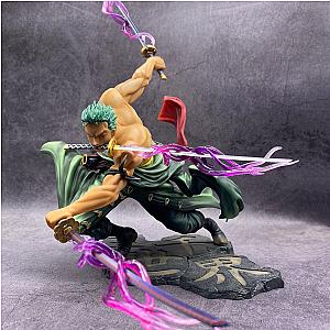 One Piece Anime Figure Roronoa Zoro Action Model Toys