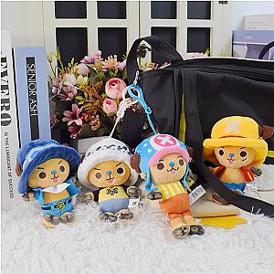 11CM Tony Chopper One Piece Plush Keychain