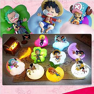 One Piece Luffy Zoro Nami Sanji Night Light