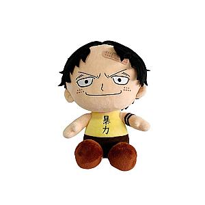 25cm Brown Ace Smiling Doll One Piece Stuffed Toy Plush