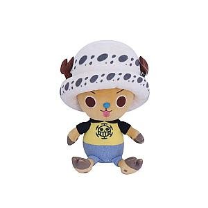 25cm White Tony Tony Chopper Law Cosplay One Piece Stuffed Toy Plush