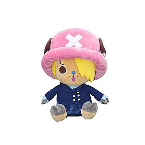 25cm Pink Tony Tony Chopper Sanji Cosplay One Piece Stuffed Toy Plush