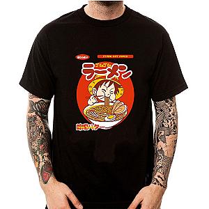 One Piece Funny Luffy Cartoon Anime T-shirt