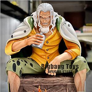 15cm Anime One Piece Hades King Silvers Rayleigh Figure Toy